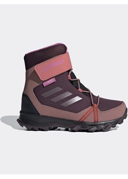 adidas Buty trekkingowe &quot;Terrex Snow&quot; w kolorze fioletowo-szaroróżowym ze sklepu Limango Polska w kategorii Buty trekkingowe dziecięce - zdjęcie 175522258