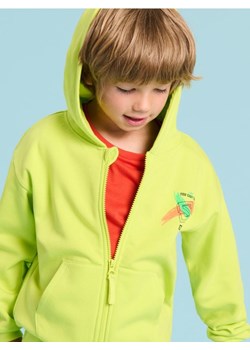 Sinsay - Bluza na zamek oversize - zielony ze sklepu Sinsay w kategorii Bluzy chłopięce - zdjęcie 175524187