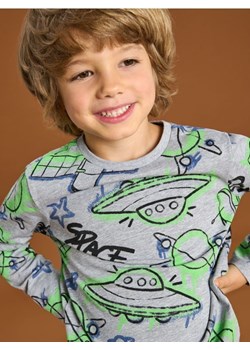 Sinsay - Koszulka z długim rękawem - szary ze sklepu Sinsay w kategorii T-shirty chłopięce - zdjęcie 175524379