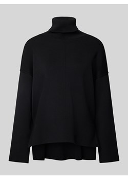 Sweter z dzianiny o kroju oversized z golfem model ‘OSTRIA’ ze sklepu Peek&Cloppenburg  w kategorii Swetry damskie - zdjęcie 175528705