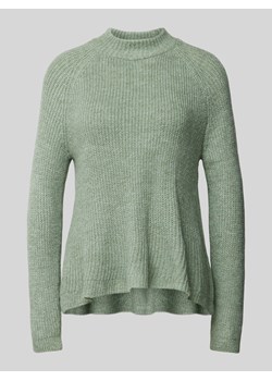 Sweter z dzianiny z półgolfem model ‘JADE’ ze sklepu Peek&Cloppenburg  w kategorii Swetry damskie - zdjęcie 175528728