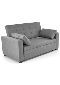 Popielata wypoczynkowa sofa rozkładana - Naria ze sklepu Edinos.pl w kategorii Sofy i kanapy - zdjęcie 175530409