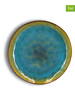 Ogo Living Talerzyki deserowe (6 szt.) &quot;Motala&quot; w kolorze niebieskim - Ø 20,5 cm ze sklepu Limango Polska w kategorii Naczynia - zdjęcie 175532138