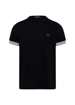 Fred Perry Koszulka męska Mężczyźni Bawełna beżowy jednolity ze sklepu vangraaf w kategorii T-shirty męskie - zdjęcie 175539739