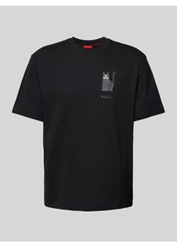 T-shirt z nadrukiem z logo model ‘Dicatiko’ ze sklepu Peek&Cloppenburg  w kategorii T-shirty męskie - zdjęcie 175544475