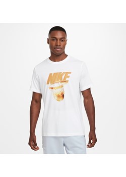 Męski T-shirt do koszykówki Dri-FIT Nike - Biel ze sklepu Nike poland w kategorii T-shirty męskie - zdjęcie 175544815