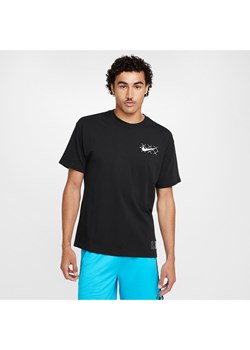 Męski T-shirt do koszykówki Max90 Nike - Czerń ze sklepu Nike poland w kategorii T-shirty męskie - zdjęcie 175544818