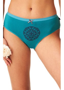 2-pack figi damskie turkusowe LPC 972, Kolor turkusowy-wzór, Rozmiar S, Key ze sklepu Intymna w kategorii Majtki damskie - zdjęcie 175546359