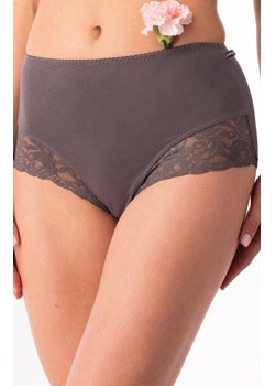 2-pack figi damskie z wysokim stanem LPF 816, Kolor brązowy-wzór, Rozmiar S, Key ze sklepu Intymna w kategorii Majtki damskie - zdjęcie 175546375