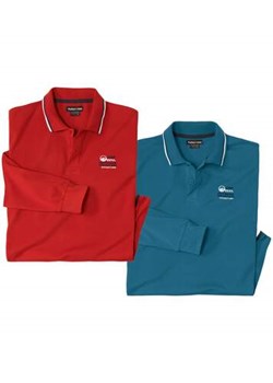 Zestaw 2 autentycznych koszulek polo z piki ze sklepu Atlas For Men w kategorii T-shirty męskie - zdjęcie 175547067