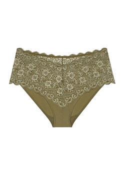 Triumph koronkowe figi damskie Amourette Maxi 10210675-7309, Kolor oliwkowy, Rozmiar 36, Triumph ze sklepu Intymna w kategorii Majtki damskie - zdjęcie 175549455