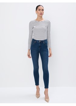 Mohito - Jeansy skinny - granatowy ze sklepu Mohito w kategorii Jeansy damskie - zdjęcie 175553019