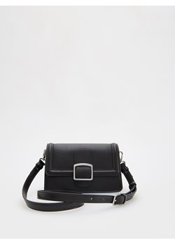 Reserved - Torebka crossbody z klamrą - czarny ze sklepu Reserved w kategorii Torebki damskie - zdjęcie 175556158