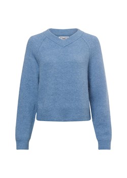 Marc O'Polo Denim Sweter damski z dzianiny z zawartością alpaki Kobiety niebieski jednolity ze sklepu vangraaf w kategorii Swetry damskie - zdjęcie 175562197