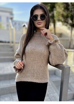 sweter canoas latte one size ze sklepu UBRA w kategorii Swetry damskie - zdjęcie 175563735