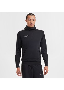 Męska bluza piłkarska z kapturem Therma-FIT Nike Academy - Czerń ze sklepu Nike poland w kategorii Bluzy męskie - zdjęcie 175564936