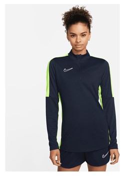 Damska treningowa koszulka piłkarska Nike Dri-FIT Academy (wersja standardowa) - Niebieski ze sklepu Nike poland w kategorii Bluzki damskie - zdjęcie 175564966