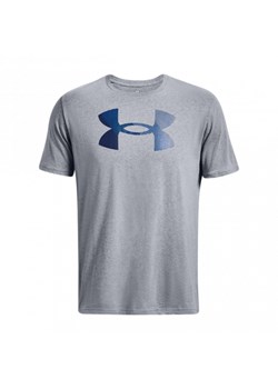 Męski t-shirt z nadrukiem Under Armour UA Big Logo Fill - szary ze sklepu Sportstylestory.com w kategorii T-shirty męskie - zdjęcie 175570209