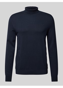 Sweter z dzianiny z golfem ze sklepu Peek&Cloppenburg  w kategorii Swetry męskie - zdjęcie 175570716