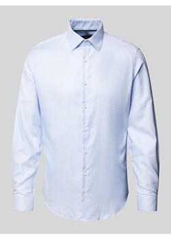 Koszula biznesowa o kroju slim fit z kołnierzykiem typu kent ze sklepu Peek&Cloppenburg  w kategorii Koszule męskie - zdjęcie 175570805