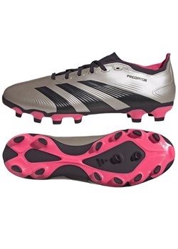 Buty piłkarskie adidas Predator League Mg M IF6383 szare ze sklepu ButyModne.pl w kategorii Buty sportowe męskie - zdjęcie 175574546