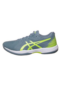 asics Buty &quot;Solution Swift FF Clay&quot; w kolorze zielono-niebieskim do tenisa ze sklepu Limango Polska w kategorii Buty sportowe męskie - zdjęcie 175576349