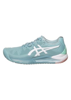 asics Buty &quot;Resolution 8&quot; w kolorze błękitnym do tenisa ze sklepu Limango Polska w kategorii Buty sportowe damskie - zdjęcie 175576379