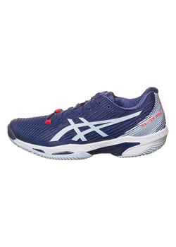 asics Buty &quot;Solution Speed FF 2 Clay&quot; w kolorze granatowo-błękitnym do tenisa ze sklepu Limango Polska w kategorii Buty sportowe damskie - zdjęcie 175576385