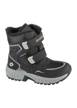 Buty Lotto Alstyne Tex 2600490K-1116 czarne ze sklepu ButyModne.pl w kategorii Buty zimowe dziecięce - zdjęcie 175590777