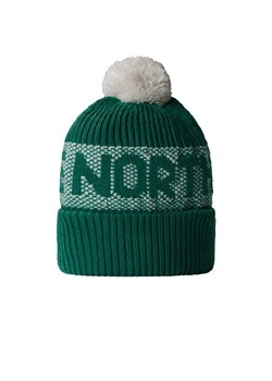 Czapka The North Face Retro Cabin 0A88QW84O1 - zielona ze sklepu streetstyle24.pl w kategorii Czapki zimowe męskie - zdjęcie 175591676