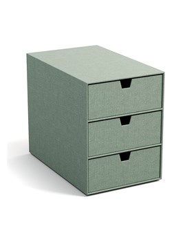 BigsoBox Pudełko "Ingrid" w kolorze zielonym z szufladami - 16 x 20,5 x 25 cm - id: 16084752 - marki Bigsobox - 175595135 BigsoBox Pudełko "Ingrid" w kolorze zielonym z szufladami - 16 x 20,5 x 25 cm ze sklepu Limango Polska w kategorii Akcesoria biurowe - zdjęcie 175595135