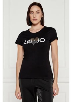 Liu Jo T-shirt | Regular Fit ze sklepu Gomez Fashion Store w kategorii Bluzki damskie - zdjęcie 175597928