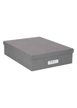 BigsoBox Pudełko "Oskar" w kolorze jasnoszarym na dokumenty - 35 x 26 x 8,5 cm - id: 3017794 - marki Bigsobox - 175601729 BigsoBox Pudełko "Oskar" w kolorze jasnoszarym na dokumenty - 35 x 26 x 8,5 cm ze sklepu Limango Polska w kategorii Akcesoria biurowe - zdjęcie 175601729