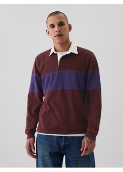 GAP Koszulka polo w kolorze bordowo-niebieskim ze sklepu Limango Polska w kategorii T-shirty męskie - zdjęcie 175607696