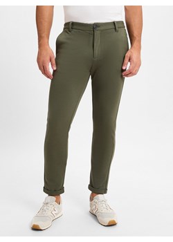 Lindbergh Spodnie Mężczyźni oliwkowy jednolity ze sklepu vangraaf w kategorii Spodnie męskie - zdjęcie 175607987