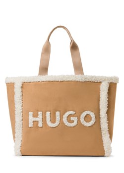 HUGO Sprzedawca damski - Becky Kobiety wielbłądzi jednolity ze sklepu vangraaf w kategorii Torby Shopper bag - zdjęcie 175607997