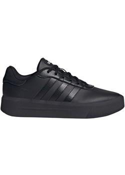 Buty adidas Court Platform GV8995 czarne ze sklepu ButyModne.pl w kategorii Buty sportowe damskie - zdjęcie 175610079