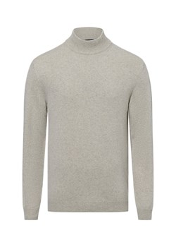 James Męski sweter z dzianiny z zawartością kaszmiru Mężczyźni Wełna écru jednolity ze sklepu vangraaf w kategorii Swetry męskie - zdjęcie 175613267