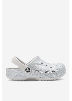 Klapki basenowe Crocs BAYA GLITTER CLOG K 207015-040 ze sklepu ccc.eu w kategorii Klapki dziecięce - zdjęcie 175615117