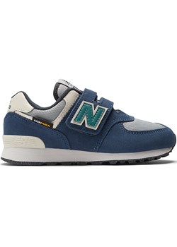 Buty dziecięce New Balance PV574SOA – niebieskie ze sklepu New Balance Poland w kategorii Buty sportowe dziecięce - zdjęcie 175615239