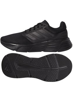 Buty do biegania adidas Galaxy 6 GW4131 czarne ze sklepu ButyModne.pl w kategorii Buty sportowe damskie - zdjęcie 175627216