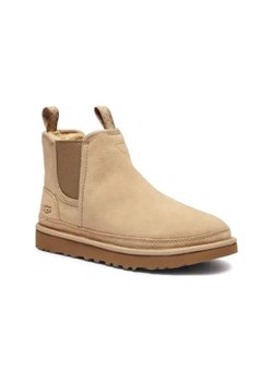 UGG Skórzane śniegowce M NEUMEL CHELSEA | z dodatkiem wełny ze sklepu Gomez Fashion Store w kategorii Buty zimowe męskie - zdjęcie 175628307