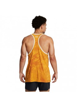 Męski top treningowy Under Armour UA Project Rock Tools Of The Trade Racer Tank - żółty ze sklepu Sportstylestory.com w kategorii T-shirty męskie - zdjęcie 175631568