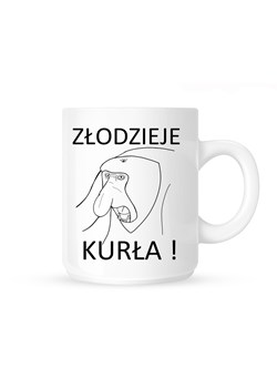 Kubek "ZŁODZIEJE KURŁA" - id: 120258 - marki Time For Fashion - 175632148 Kubek "ZŁODZIEJE KURŁA" ze sklepu Time For Fashion w kategorii Kubki - zdjęcie 175632148