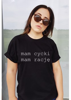 Sizeme z napisem ze sklepu Time For Fashion w kategorii Bluzki damskie - zdjęcie 175632195