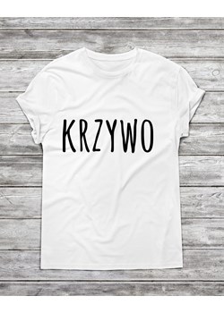 Koszulka męska "Krzywo " ze sklepu Time For Fashion w kategorii T-shirty męskie - zdjęcie 175632265