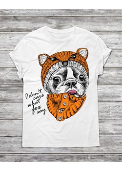 Koszulka męska i don'y care what fox say + rysunek ze sklepu Time For Fashion w kategorii T-shirty męskie - zdjęcie 175632277