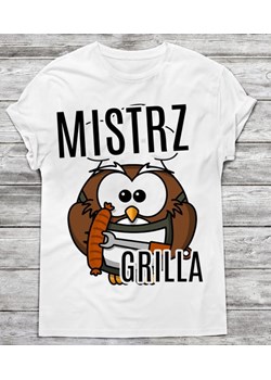 Koszulka męska MISTRZ GRILLA ze sklepu Time For Fashion w kategorii T-shirty męskie - zdjęcie 175632687