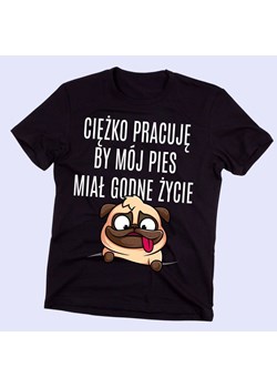 KOSZULKA męska dla faceta mającego psa ze sklepu Time For Fashion w kategorii T-shirty męskie - zdjęcie 175633617