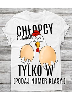 Koszulka męska na klasowy dzień chłopaka ze sklepu Time For Fashion w kategorii T-shirty męskie - zdjęcie 175633865